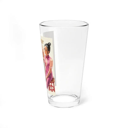 The Cave of the Chinese Skeletons, paperback cover illustration - Pint Glass 16oz - Go Mug Yourself