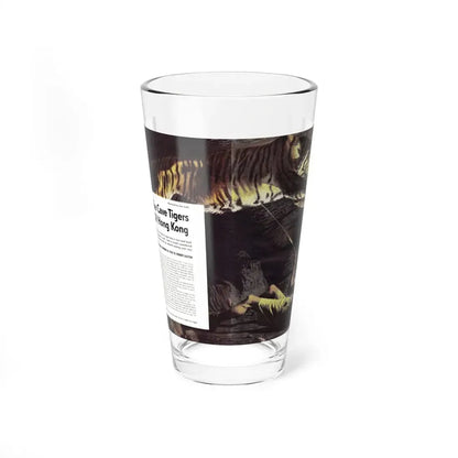 The Cave Tigers Of Hong Kong,True Magazine, January 1953 (Magazine Illustration) Pint Glass 16oz 16oz - Go Mug Yourself