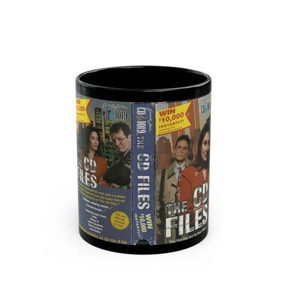 THE CD FILES (VHS COVER) - Black Coffee Mug-11oz-Go Mug Yourself