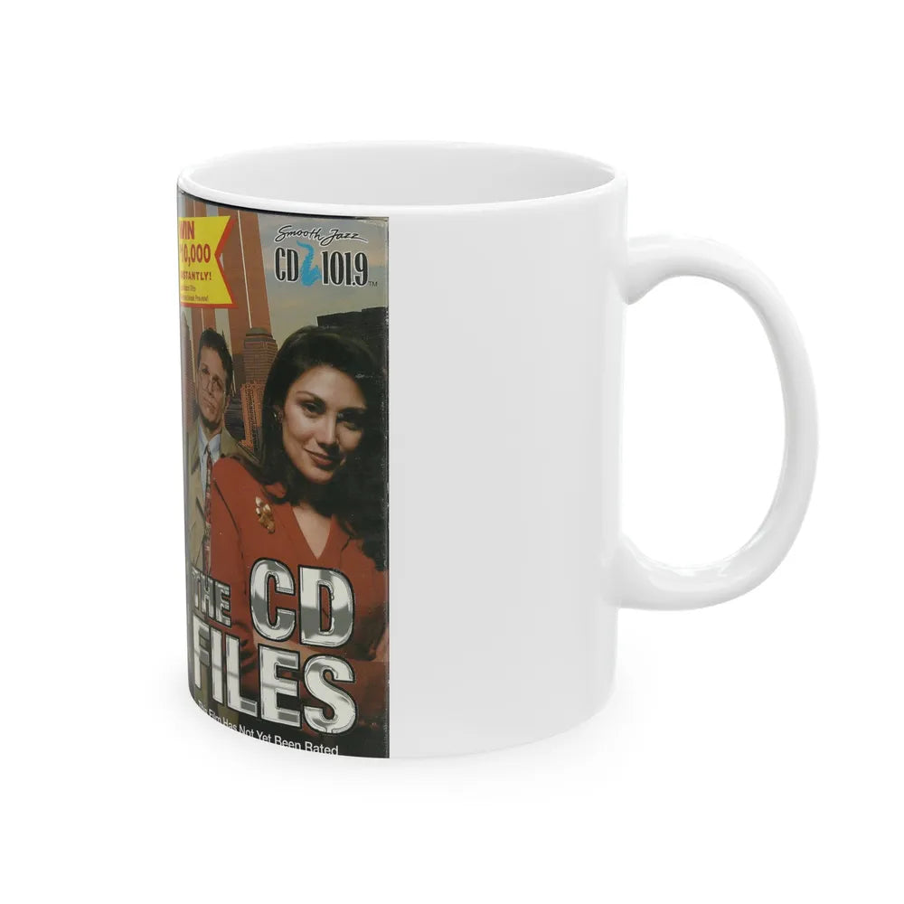 THE CD FILES (VHS COVER) - White Coffee Mug-Go Mug Yourself