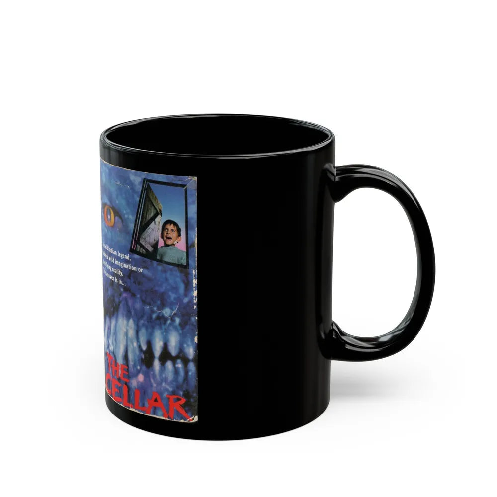 THE CELLAR SOUTH GATE ENTERTAINMENT (VHS COVER) - Black Coffee Mug-Go Mug Yourself