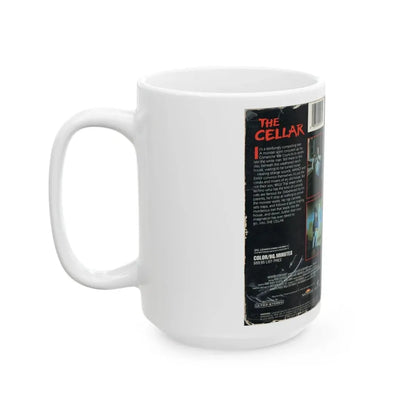 THE CELLAR SOUTH GATE ENTERTAINMENT (VHS COVER) - White Coffee Mug - Go Mug Yourself