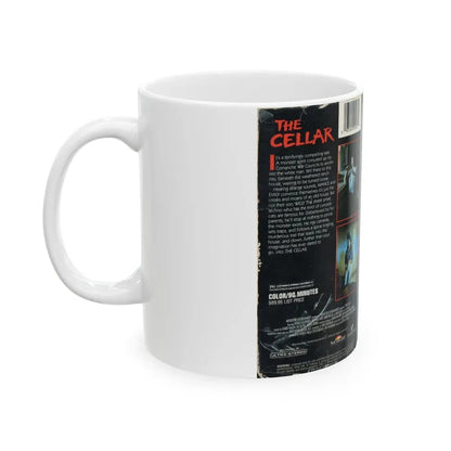 THE CELLAR SOUTH GATE ENTERTAINMENT (VHS COVER) - White Coffee Mug - Go Mug Yourself