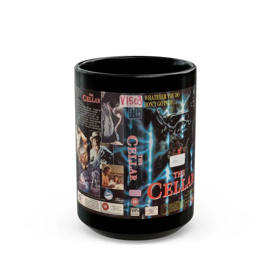 THE CELLAR (VHS COVER) - Black Coffee Mug 15oz - Go Mug Yourself