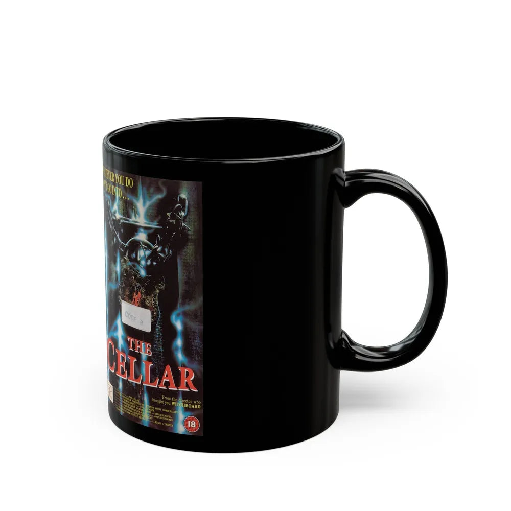 THE CELLAR (VHS COVER) - Black Coffee Mug-Go Mug Yourself