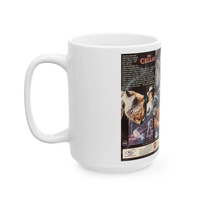 THE CELLAR (VHS COVER) - White Coffee Mug - Go Mug Yourself