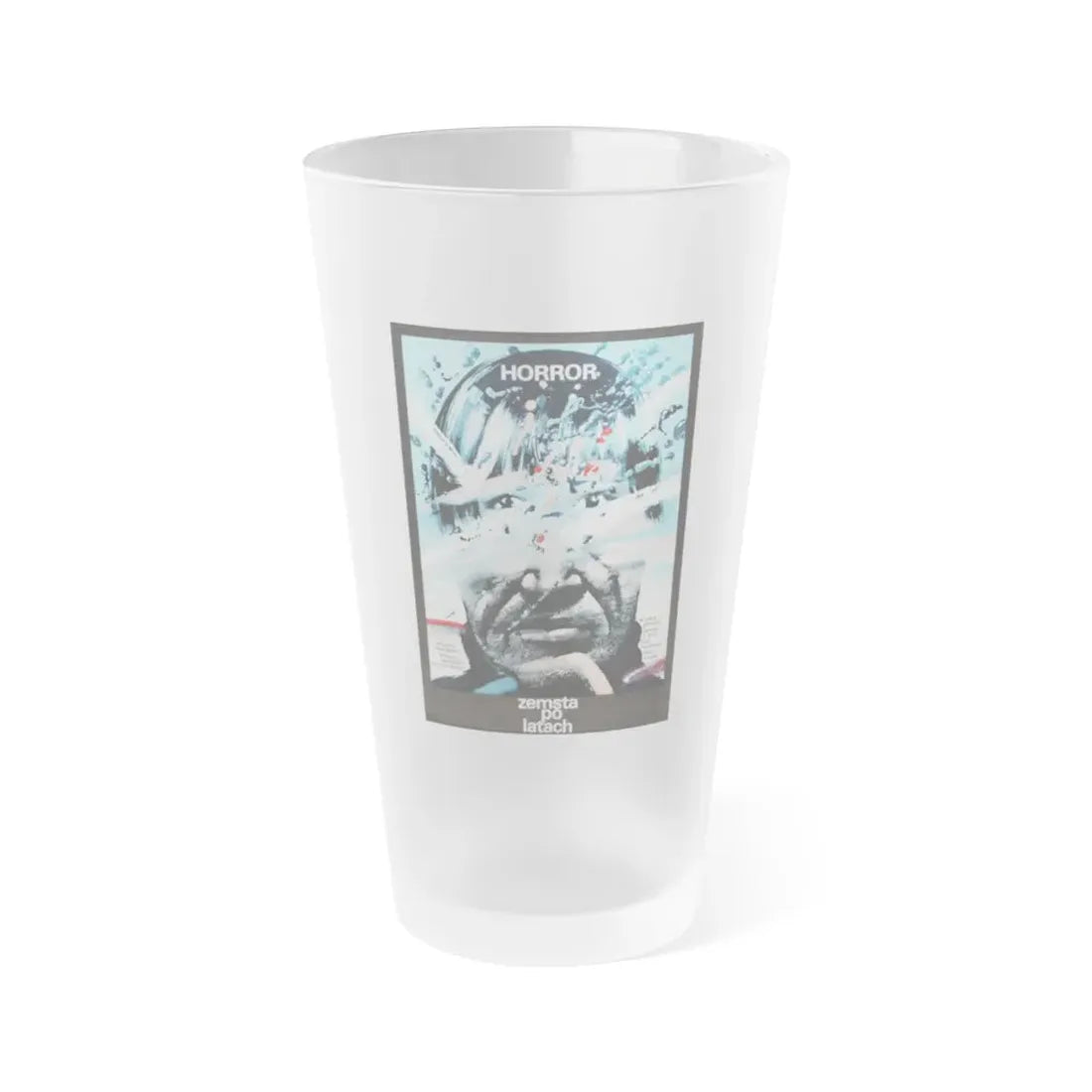 THE CHANGELING (POLISH) 1980 Movie Poster - Frosted Pint Glass 16oz 16oz Frosted - Go Mug Yourself