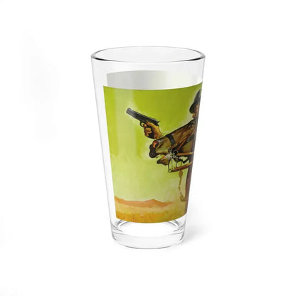 The Charge, 1942 (Magazine Illustration) Pint Glass 16oz - Go Mug Yourself
