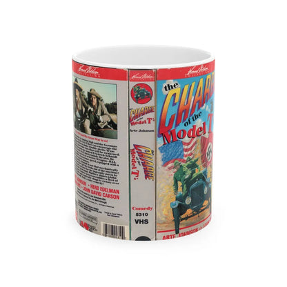 THE CHARGE OF THE MODEL TS (VHS COVER) - White Coffee Mug-11oz-Go Mug Yourself