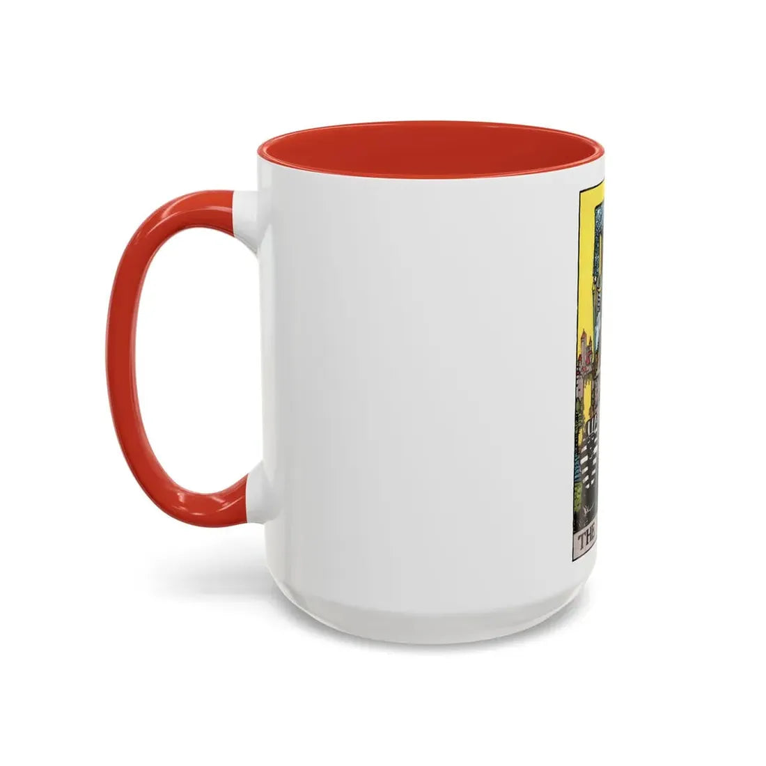The Chariot (Tarot Card) Accent Coffee Mug - Go Mug Yourself