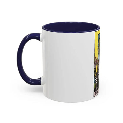The Chariot (Tarot Card) Accent Coffee Mug - Go Mug Yourself