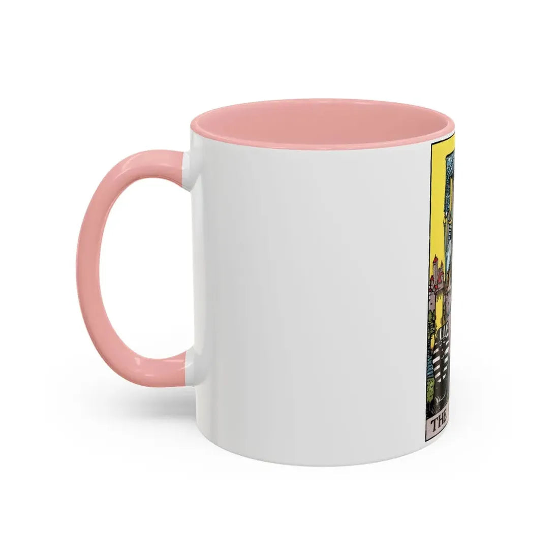 The Chariot (Tarot Card) Accent Coffee Mug - Go Mug Yourself