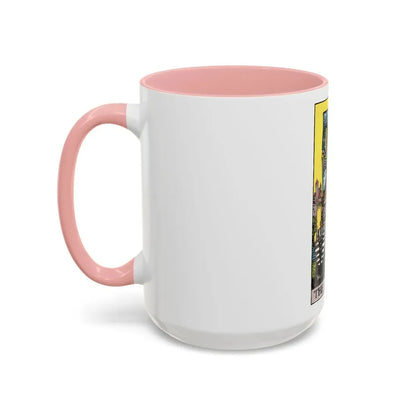 The Chariot (Tarot Card) Accent Coffee Mug - Go Mug Yourself