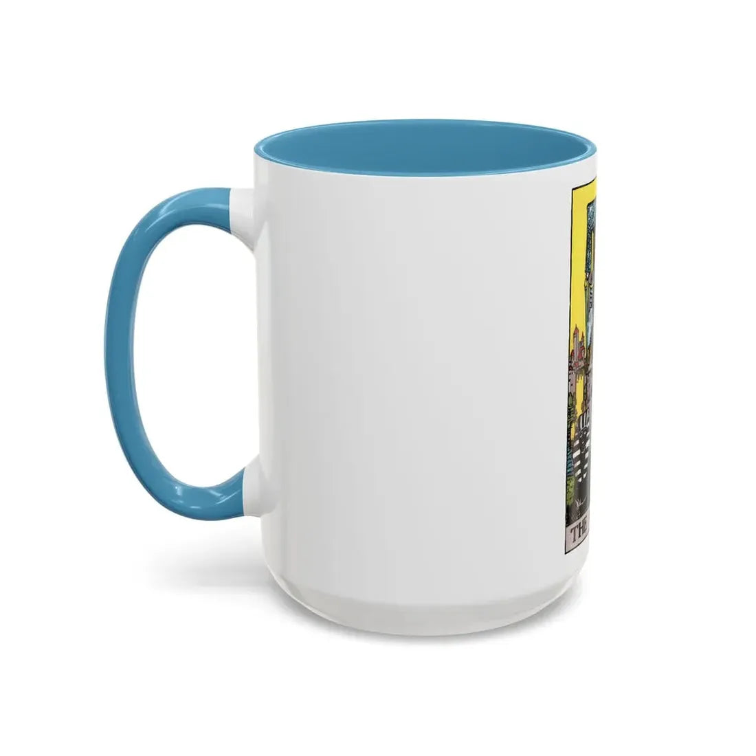 The Chariot (Tarot Card) Accent Coffee Mug - Go Mug Yourself