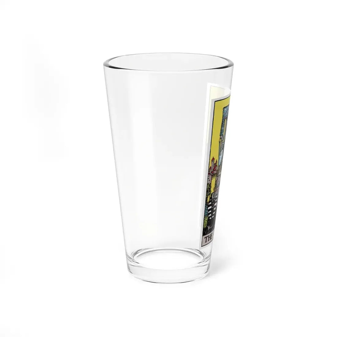 The Chariot (Tarot Card) Pint Glass 16oz - Go Mug Yourself