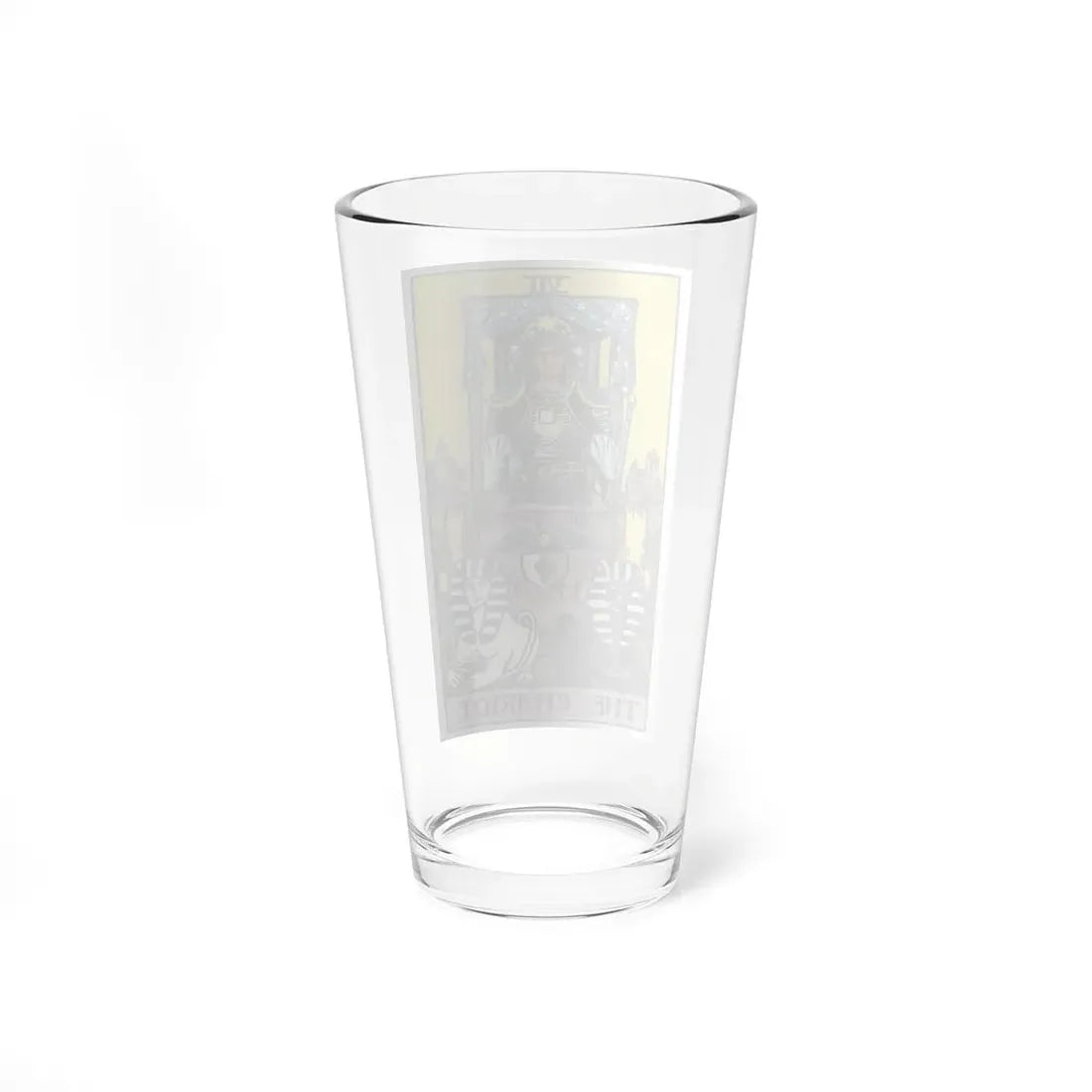 The Chariot (Tarot Card) Pint Glass 16oz - Go Mug Yourself