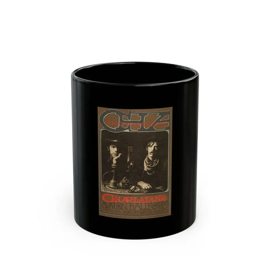 The Charlatans Poster (Music Poster) Black Coffee Mug 11oz - Go Mug Yourself