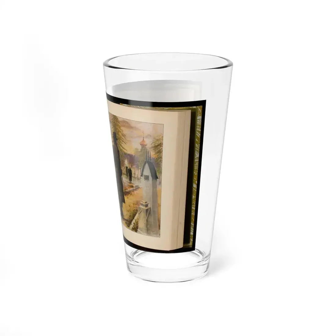 The Charm School, digest story book illustration - Pint Glass 16oz - Go Mug Yourself