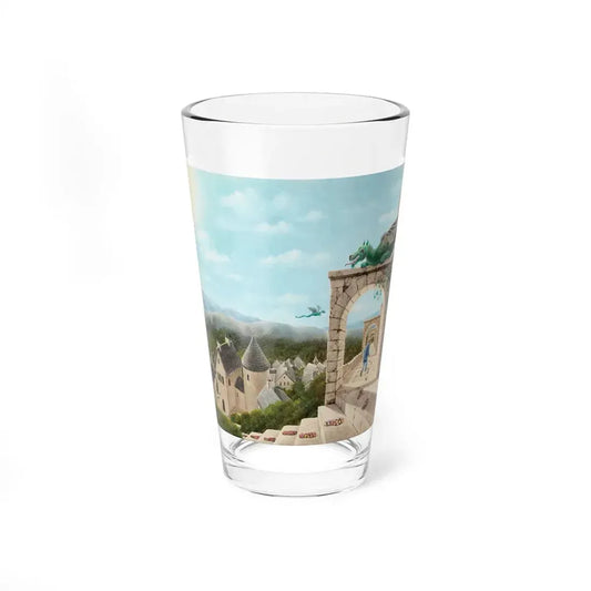 The Charwoman's Shadow, Ballantine paperback cover, 1973 - Pint Glass 16oz 16oz - Go Mug Yourself