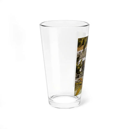 The Chaste and the Unchaste, Cosmopolitan, September 1958 (Magazine Illustration) Pint Glass 16oz - Go Mug Yourself