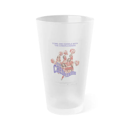 THE CHEERLEADERS 1973 Movie Poster - Frosted Pint Glass 16oz 16oz Frosted - Go Mug Yourself