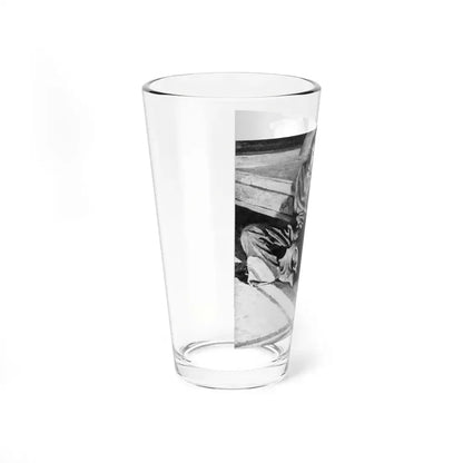 The Chevalier, Liberty magazine, May 11, 1935 (Magazine Illustration) Pint Glass 16oz - Go Mug Yourself