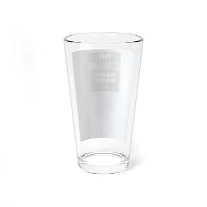 The Chicago Gang Book Page 1 - Pint Glass 16oz - Go Mug Yourself