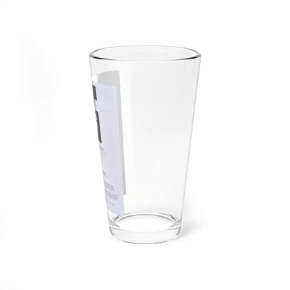 The Chicago Gang Book Page 1 - Pint Glass 16oz - Go Mug Yourself