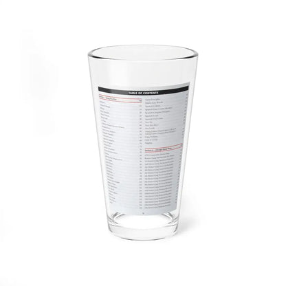 The Chicago Gang Book Page 12 - Pint Glass 16oz 16oz - Go Mug Yourself