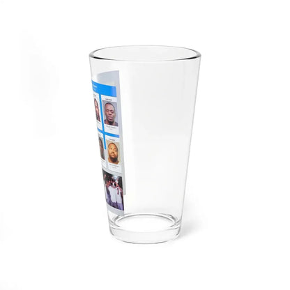 The Chicago Gang Book Page 128 - New Breeds aka Black Gangsters Members (BMG, Birdman) - Pint Glass 16oz - Go Mug Yourself