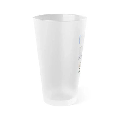 The Chicago Gang Book Page 132 - Pachucos Identifiers - Frosted Pint Glass 16oz - Go Mug Yourself