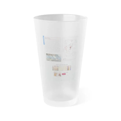 The Chicago Gang Book Page 136 - Party Players Identifiers - Frosted Pint Glass 16oz 16oz Frosted - Go Mug Yourself