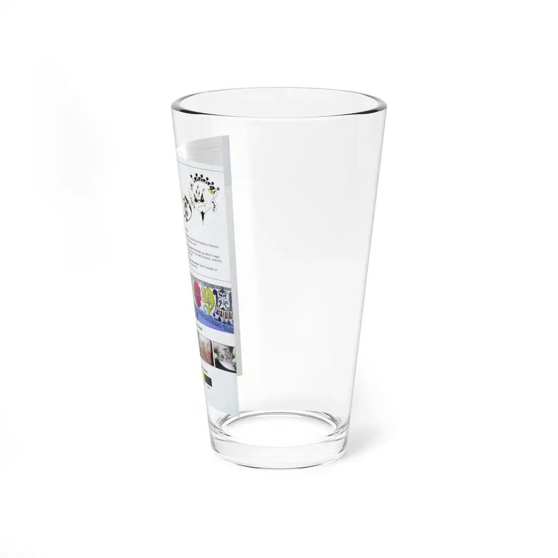 The Chicago Gang Book Page 142 - Satan Disciples Identifiers - Pint Glass 16oz - Go Mug Yourself