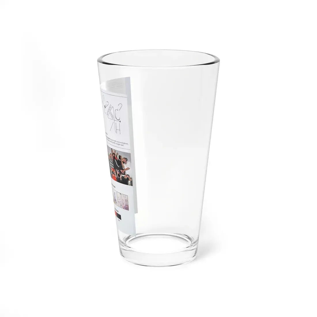 The Chicago Gang Book Page 154 - Spanish Four Corner Hustlers Identifiers - Pint Glass 16oz - Go Mug Yourself