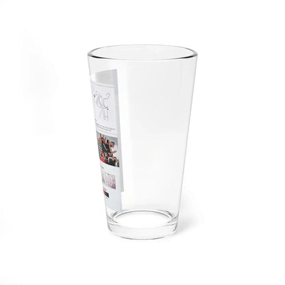 The Chicago Gang Book Page 154 - Spanish Four Corner Hustlers Identifiers - Pint Glass 16oz - Go Mug Yourself