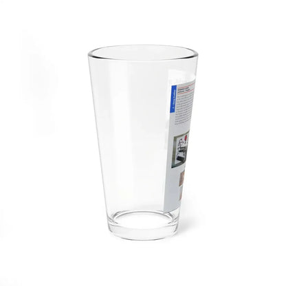 The Chicago Gang Book Page 158 - Spanish Lords Identifiers - Pint Glass 16oz - Go Mug Yourself