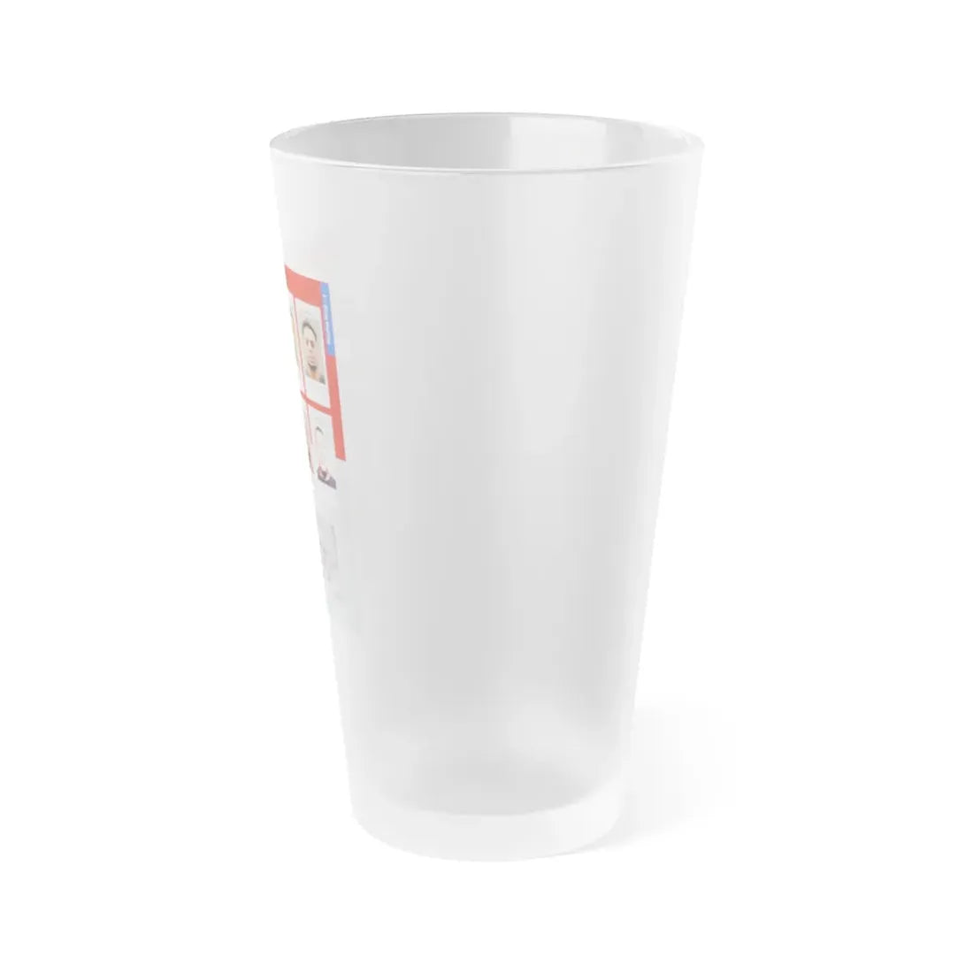 The Chicago Gang Book Page 159 - Spanish Lords Members (Lucky, Shadow, Chops, Casper, Slim) - Frosted Pint Glass 16oz - Go Mug Yourself