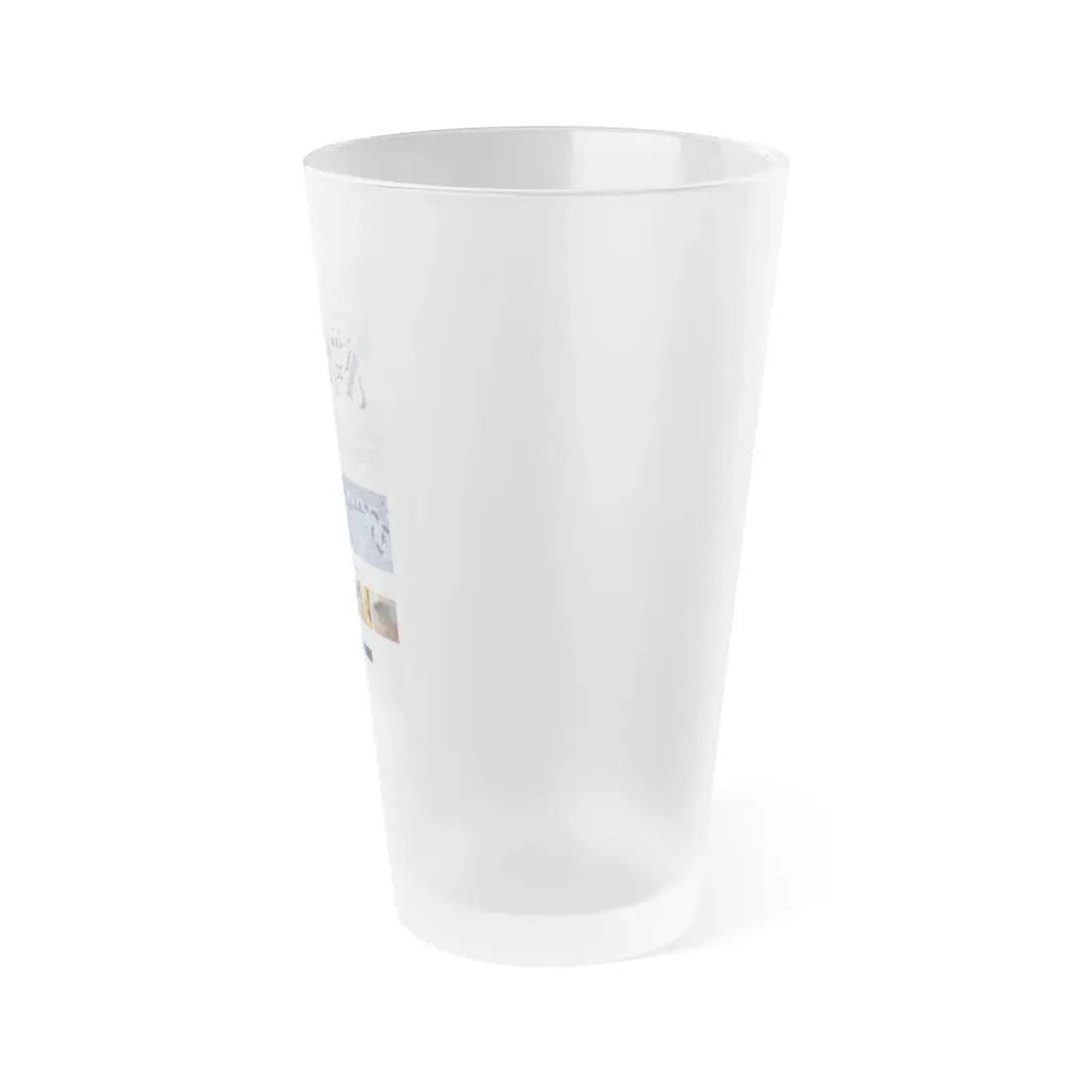 The Chicago Gang Book Page 168 - Two Two Boys Identifiers - Frosted Pint Glass 16oz - Go Mug Yourself