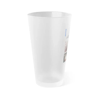 The Chicago Gang Book Page 172 - Vice Lords Identifiers - Frosted Pint Glass 16oz - Go Mug Yourself
