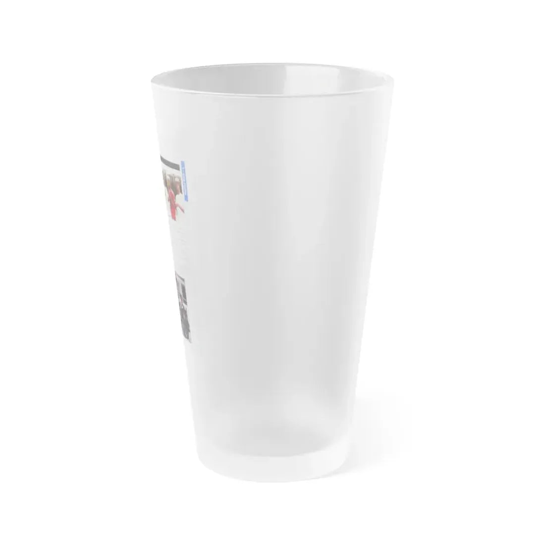 The Chicago Gang Book Page 191 - Gang Factions - Frosted Pint Glass 16oz - Go Mug Yourself
