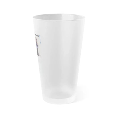 The Chicago Gang Book Page 195 - Gang Factions - Frosted Pint Glass 16oz - Go Mug Yourself