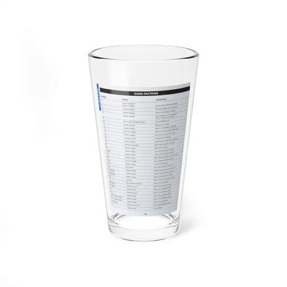 The Chicago Gang Book Page 198 - Sets - Pint Glass 16oz 16oz - Go Mug Yourself