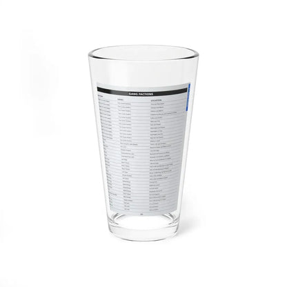 The Chicago Gang Book Page 203 - Sets - Pint Glass 16oz 16oz - Go Mug Yourself