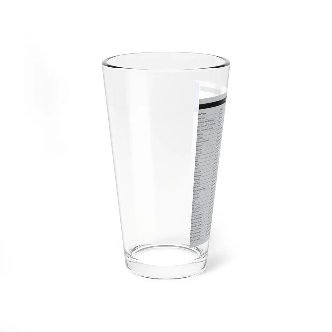 The Chicago Gang Book Page 209 - Sets - Pint Glass 16oz - Go Mug Yourself