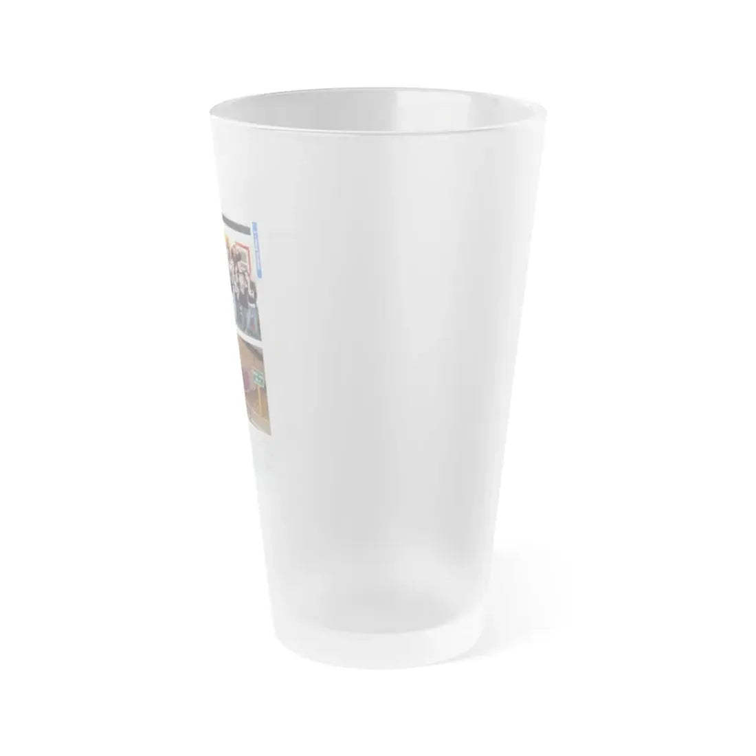The Chicago Gang Book Page 21 - Frosted Pint Glass 16oz - Go Mug Yourself