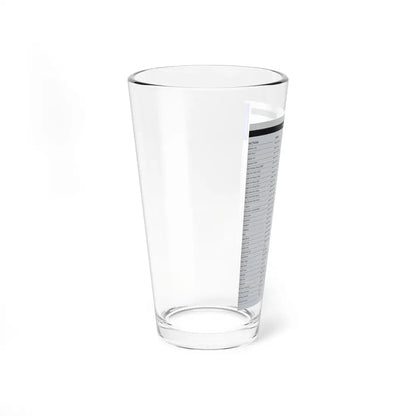 The Chicago Gang Book Page 213 - Sets - Pint Glass 16oz - Go Mug Yourself