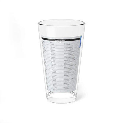 The Chicago Gang Book Page 217 - Sets - Pint Glass 16oz 16oz - Go Mug Yourself