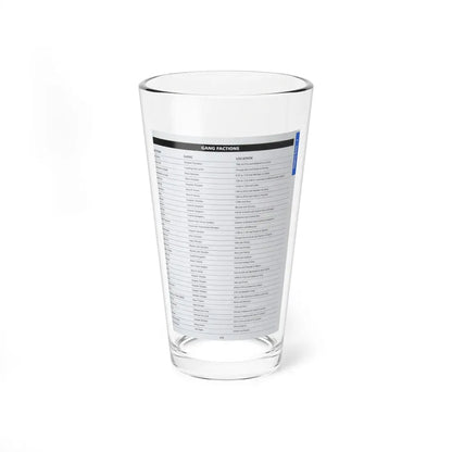 The Chicago Gang Book Page 219 - Sets - Pint Glass 16oz 16oz - Go Mug Yourself