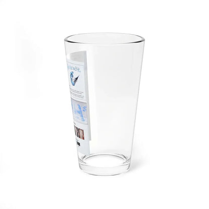 The Chicago Gang Book Page 22 - Ambrose Identifiers - Pint Glass 16oz - Go Mug Yourself