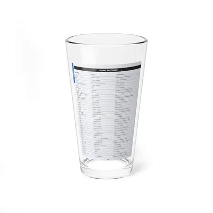 The Chicago Gang Book Page 230 - Sets - Pint Glass 16oz 16oz - Go Mug Yourself